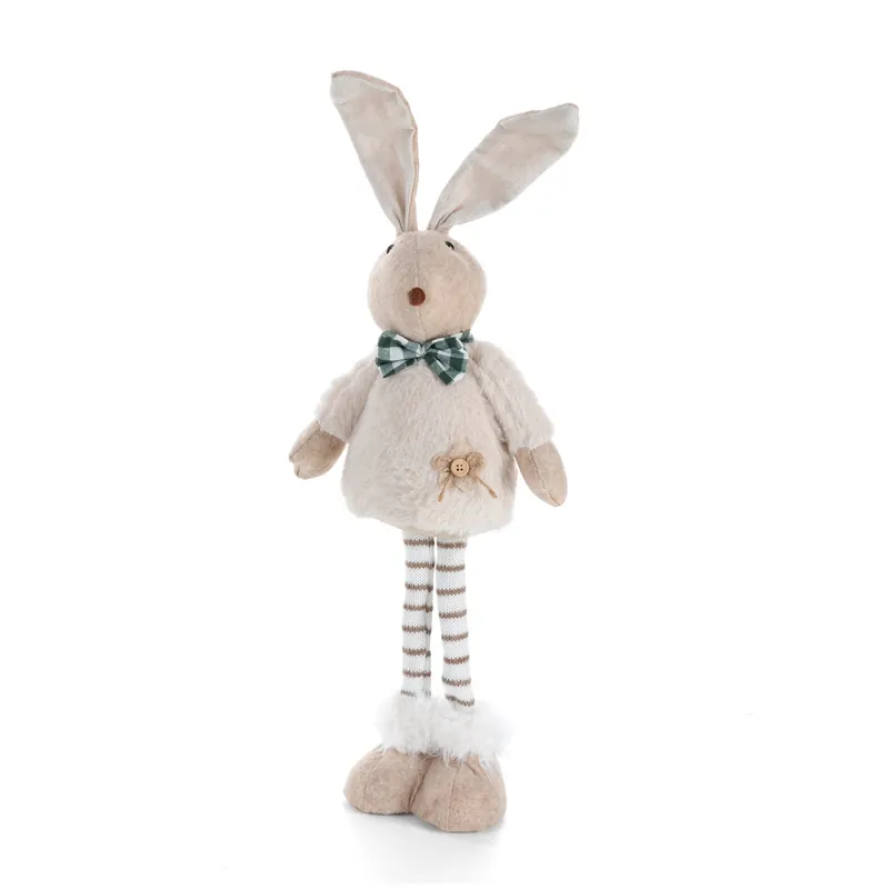 Dekorativní figurka FIG 3 zajíček, béžová Výhodná Nabídka