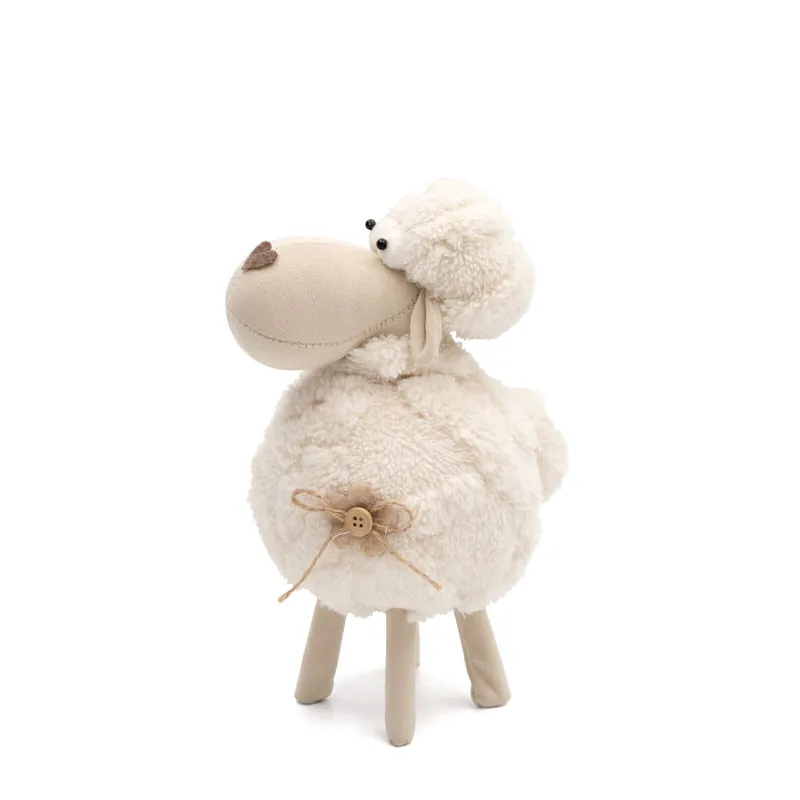 Must-Have Dekorativní figurka FIG 1 ovečka, krémová / béžová