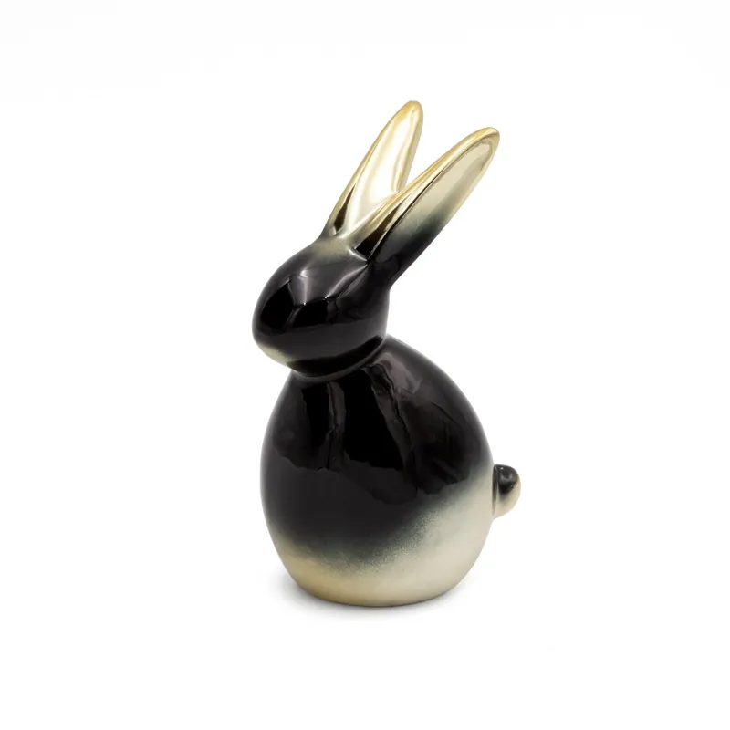 Levný Velikonoční dekorace FIG 199 C černá / zlatá (2 ks)