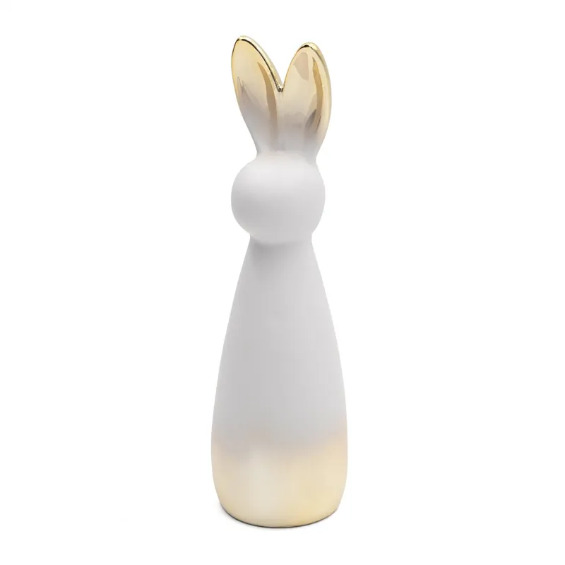 Finální Výprodej Velikonoční dekorace FIG 215 G krémová / zlatá (2 ks)