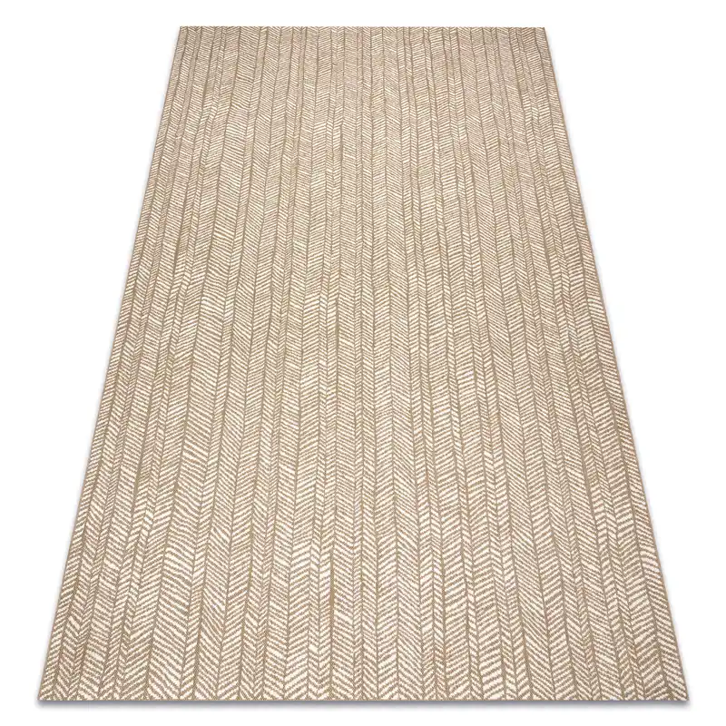 Koberec SIZAL FLAT 48964265 rybí kost, béžový / naturální Dokud Zásoby Vydrží