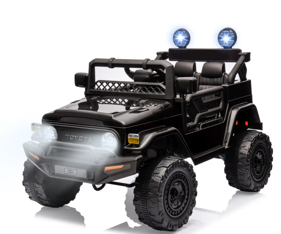 Elektrické autíčko Toyota FJ Cruiser černé Omezená Nabídka