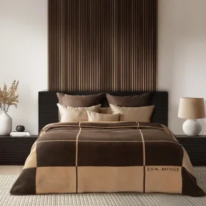 Nejprodávanější Deka ELEGANT 5 světle béžová / tmavě hnědá