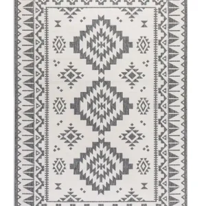 Oboustranný koberec Elle Decoration GEMINI Dynamic stříbrný Nejlepší Volba