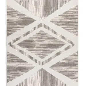 Oboustranný koberec Elle Decoration GEMINI Rhombus linen Cenově Výhodný
