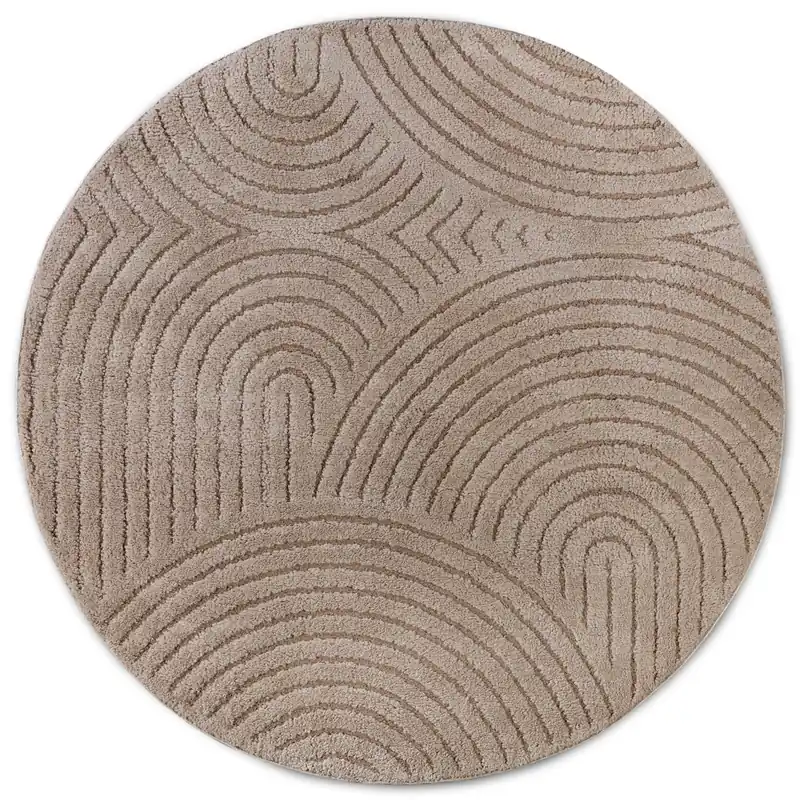 Nejlepší Volba Koberec Elle Decoration New York Panglao taupe kruh