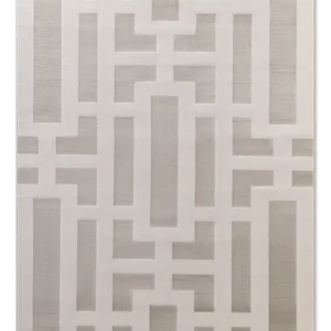 Aktuální Koberec Elle Decoration Perles Onyx krémový / šedý