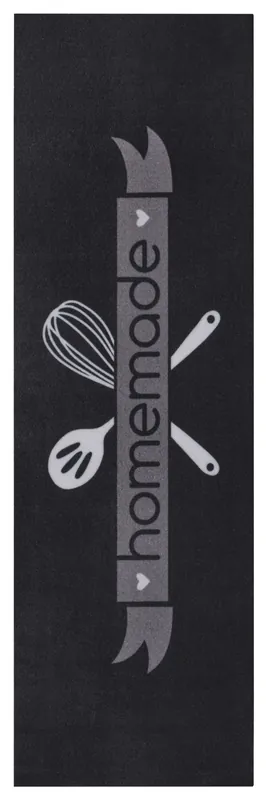 Koupit Online Koberec / Běhoun Hanse Home Cook & Clean Homemade Kitchen černý / bílý / šedý