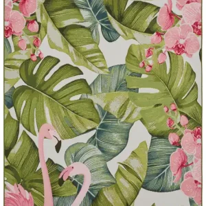 Koberec Hanse Home Flair Tropical Flamingo vícebarevný Jen Po Omezenou Doba