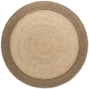 Poslední Šance Koberec Hanse Home Looma naturální / krémový / šedý kruh
