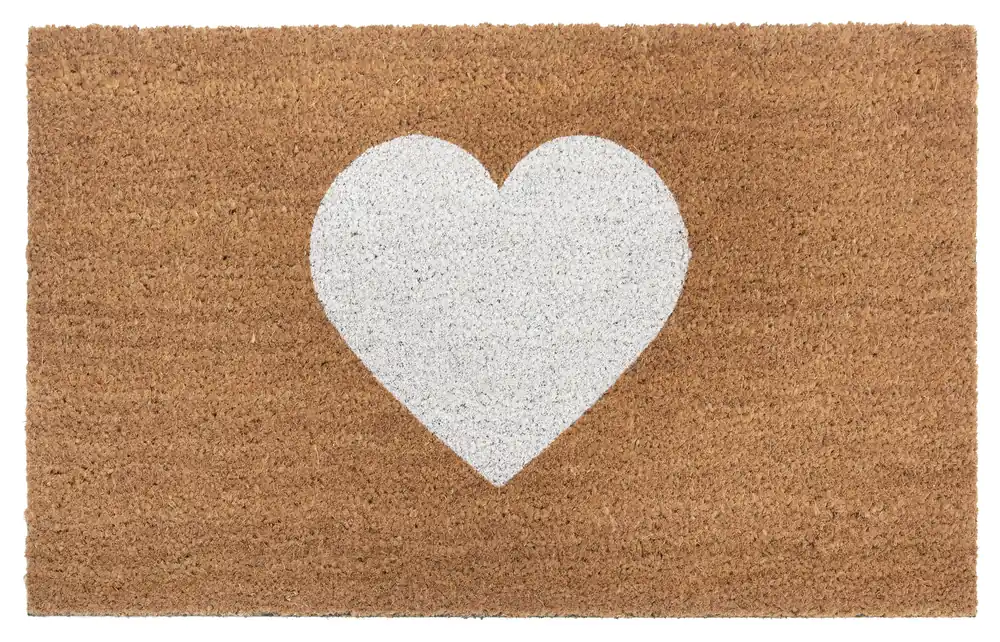 Rohožka Hanse Home Mix Mats bílé srdce Časově Omezené