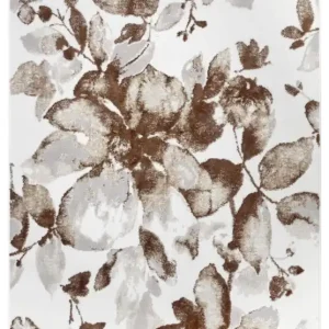 Koberec Hanse Home Shine Floral bílý / hnědý Nejprodávanější