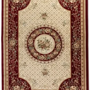 Koberec Hanse Home Herat Adraskan červený / krémový Originální