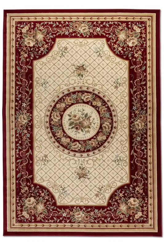 Koberec Hanse Home Herat Adraskan červený / krémový Originální