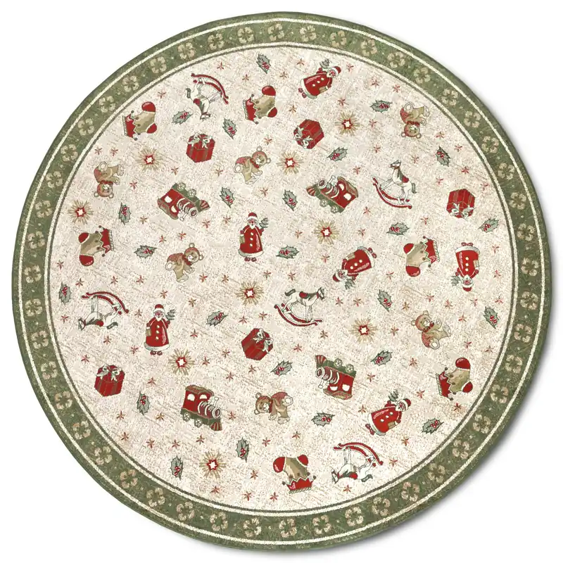 Finální Výprodej Koberec Toy‘s Delight Villeroy & Boch Shine zelený / vícebarevný kruh