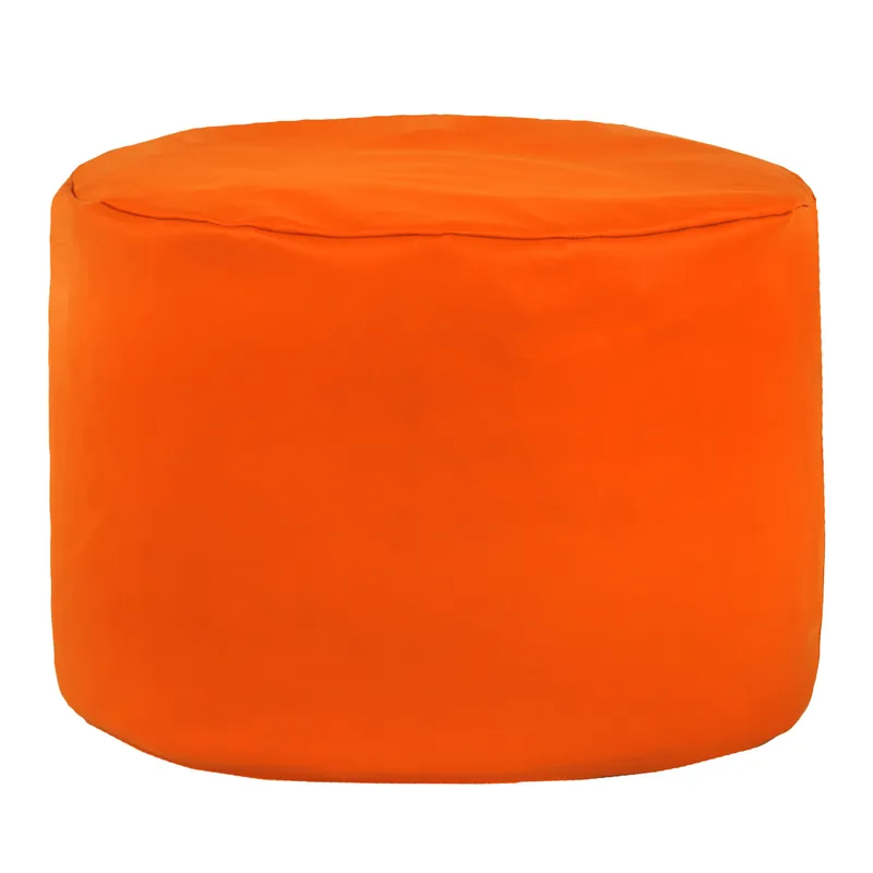 Výhodná Nabídka Taburetka Cilindro oranžová ekokůže