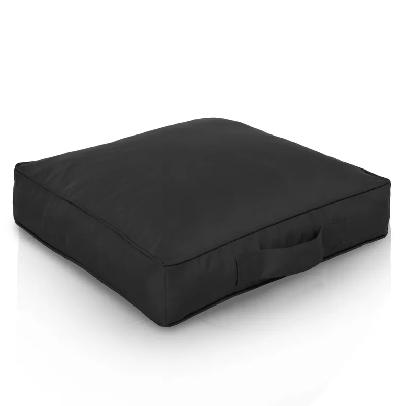Zlevněný Polštář k sezení černý OUTDOOR