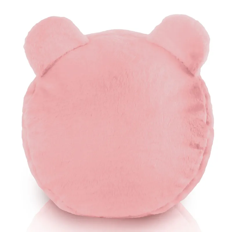 Akční Cena Plyšový dekorační polštář Teddy Yeti růžový