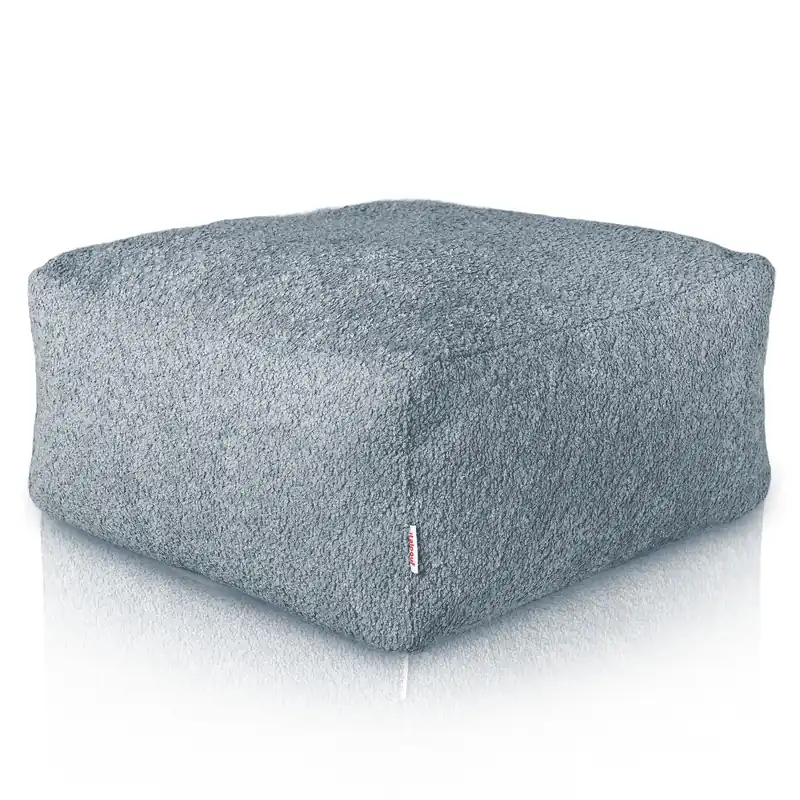 Finální Výprodej Podnožka Boucle modrá kostka