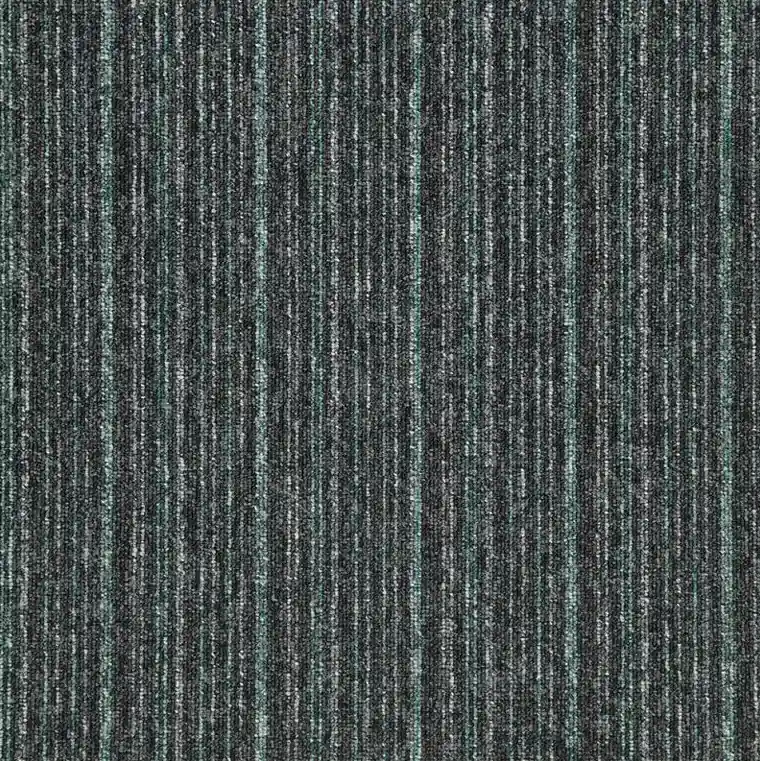 Kobercové čtverce Sonar Lines 4577 zelené / černé 50x50 cm Originální