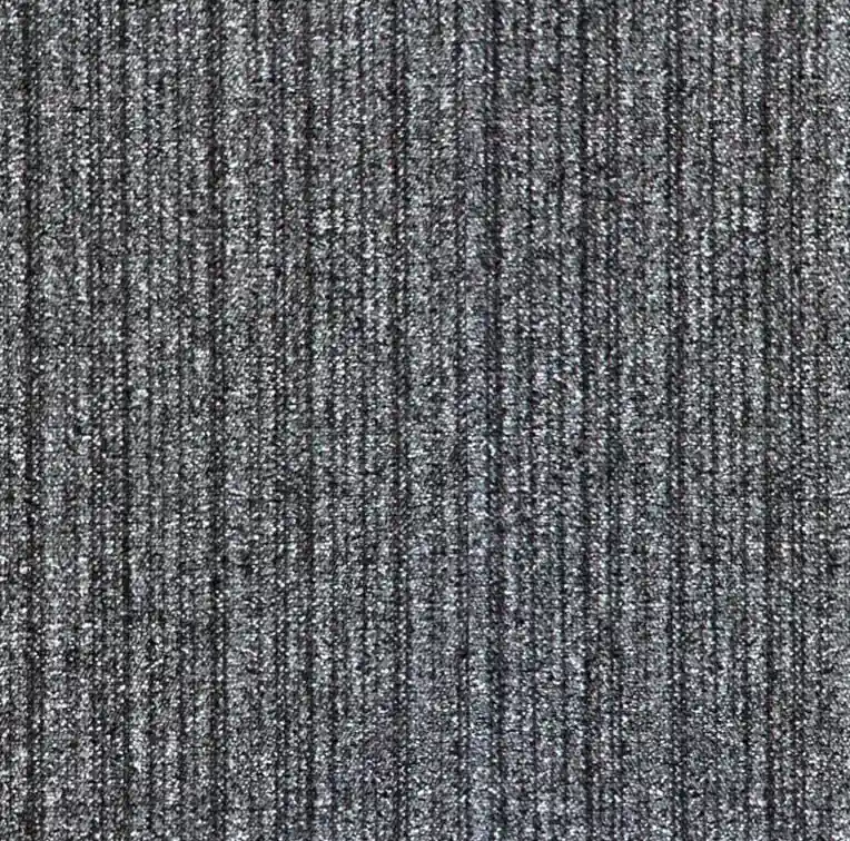 Cenový Hit Kobercové čtverce Bari Lines 3578 šedé / černé 50x50 cm