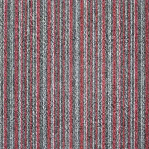 Kobercové čtverce Verona Lines 7785 červené / šedé 50x50 cm Expresní Doručení