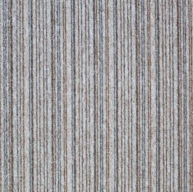 Kobercové čtverce Verona Lines 7078 modré / béžové 50x50 cm Nejlepší Volba