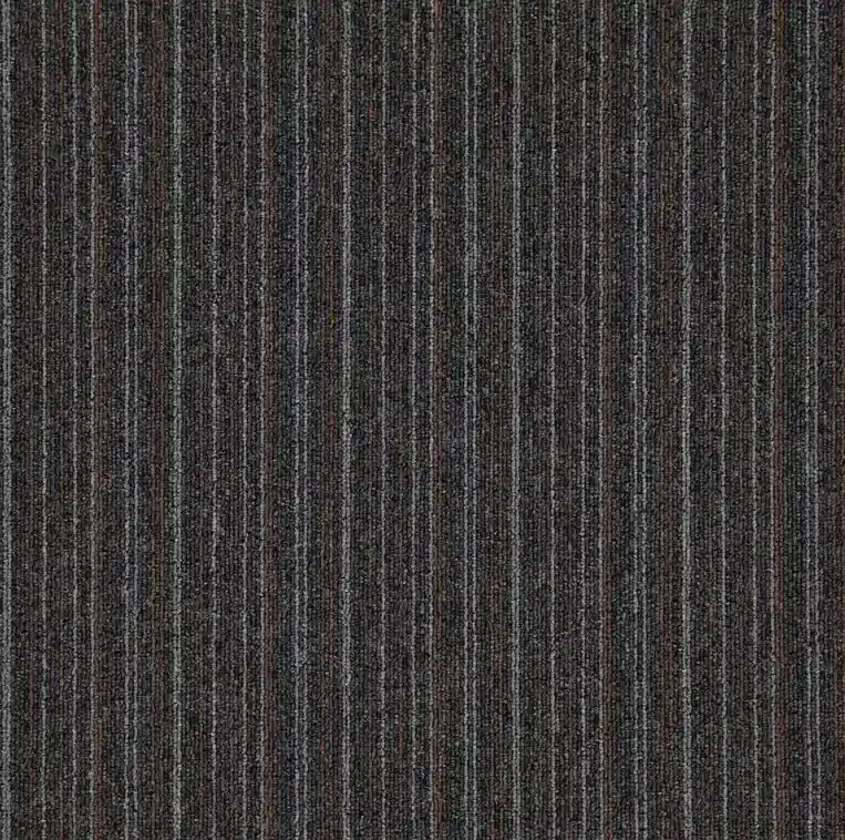 Nejlepší Volba Kobercové čtverce Tampa Stripe 1594 šedé / hnědé 50x50 cm