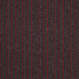 Kobercové čtverce Tampa Stripe 1520 červené / hnědé 50x50 cm Nová Kolekce
