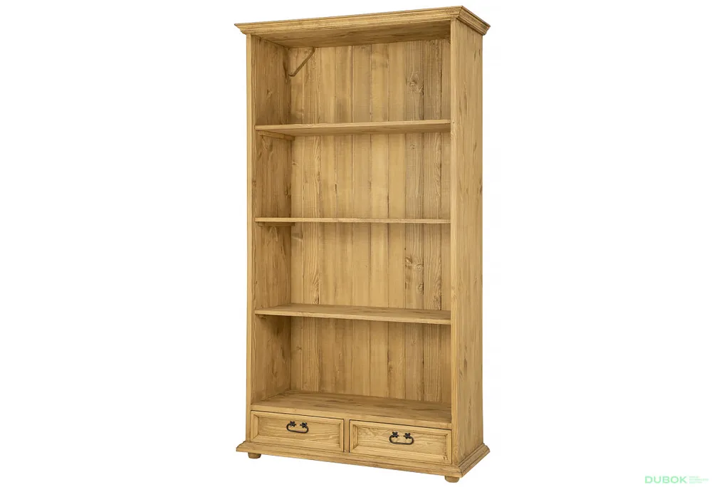 Ověřený Regál otevřený 100 medová borovice Classic Wood
