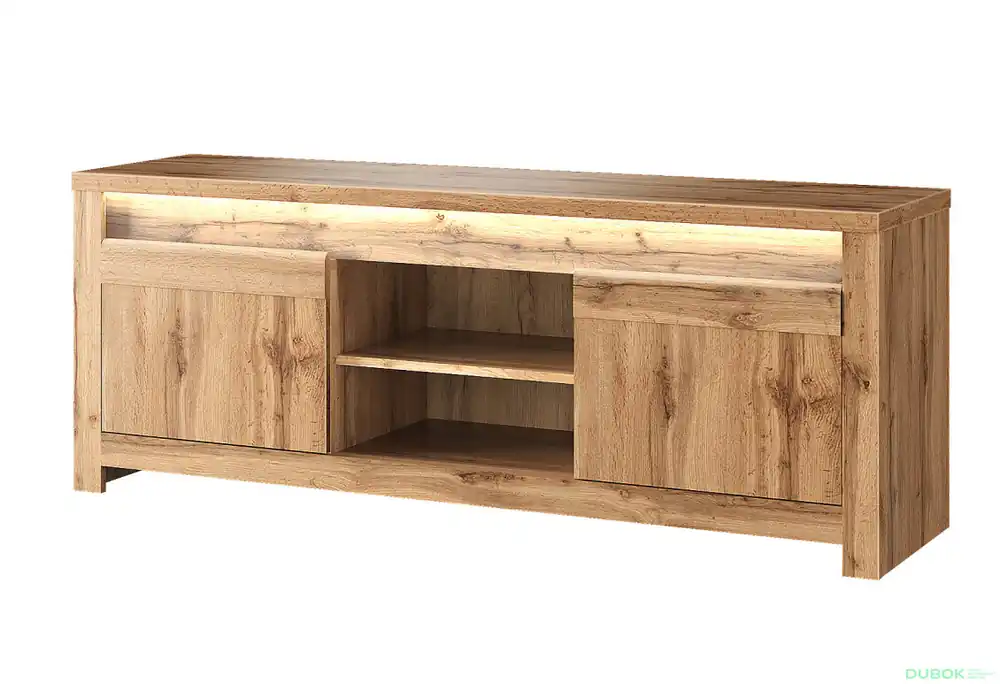 Výhodná Nabídka TV stolek 2s/150 dub wotan Clover