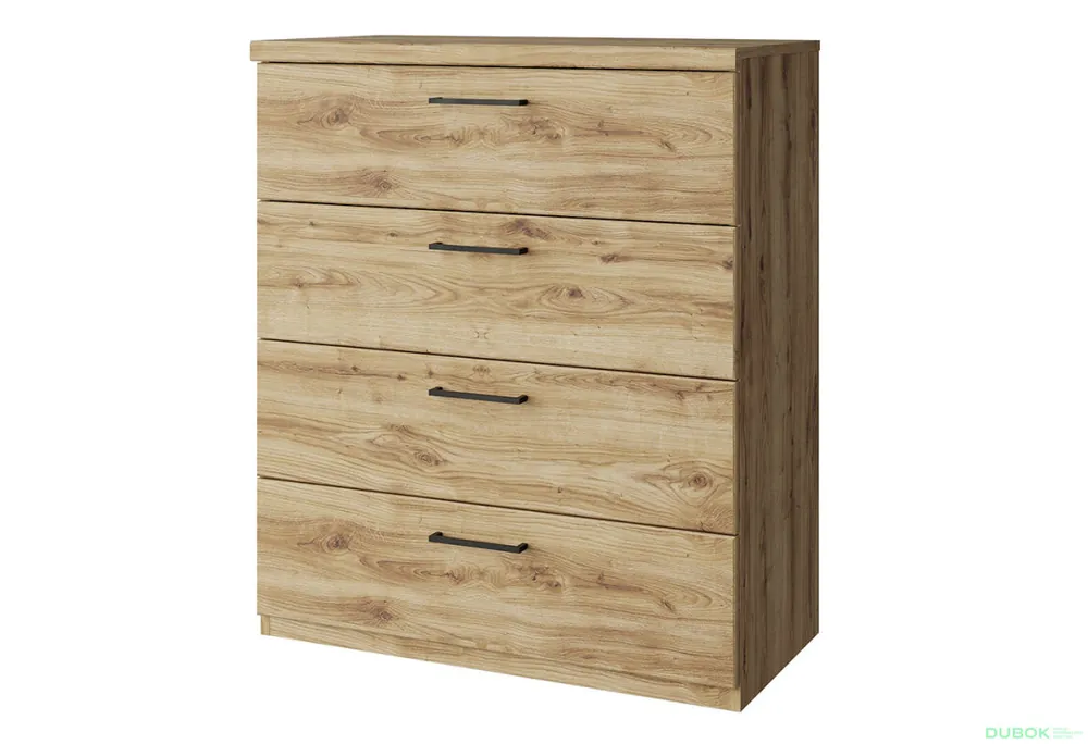 Komoda 4s dub navarra Doorset Speciální Cena