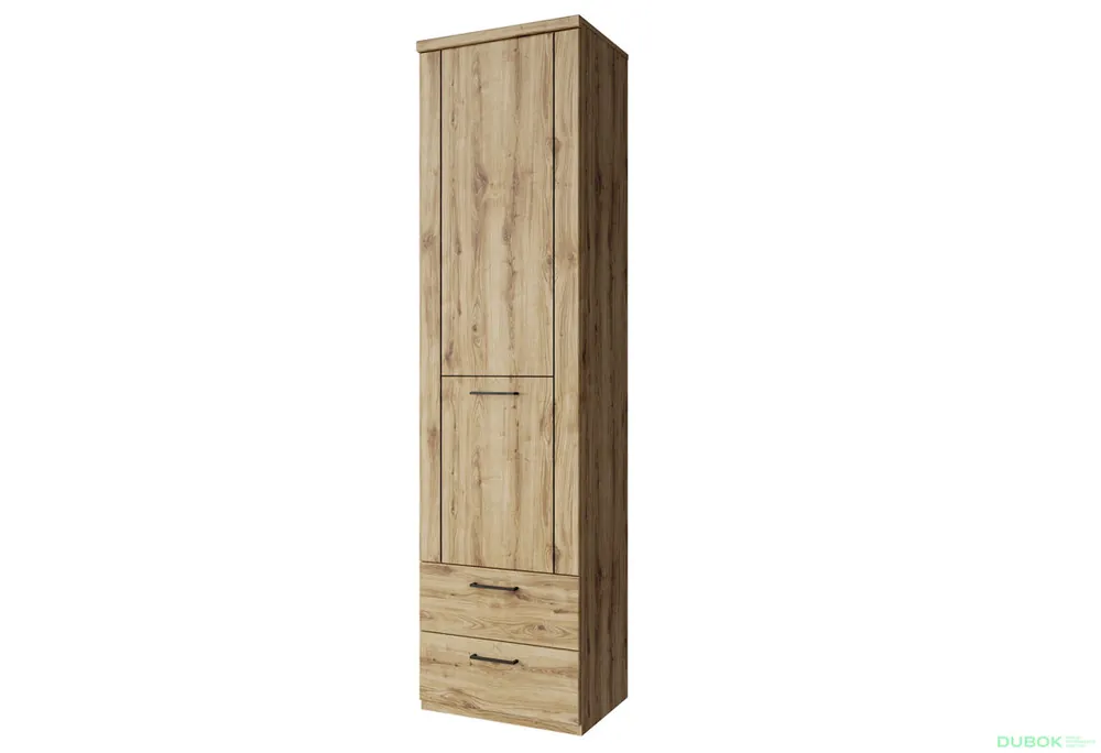 Regál 1d2s dub navarra Doorset Omezená Nabídka