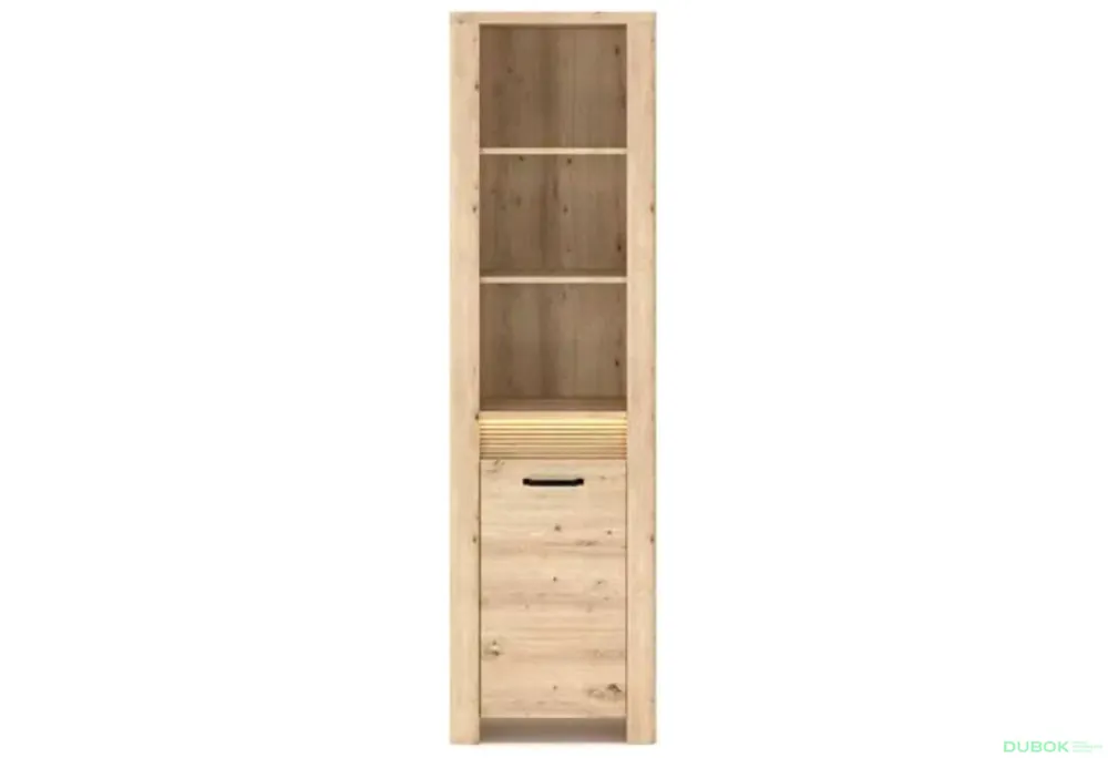 Cenová Bomba Regál otevřený 1d dub artisan Moris