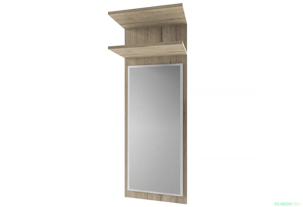 Nová Kolekce Panel se zrcadlem 45 dub san remo Oskar