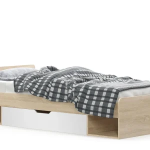 Přímo Od Výrobce Postel 1s/90x200 dub sonoma / bílý Tips