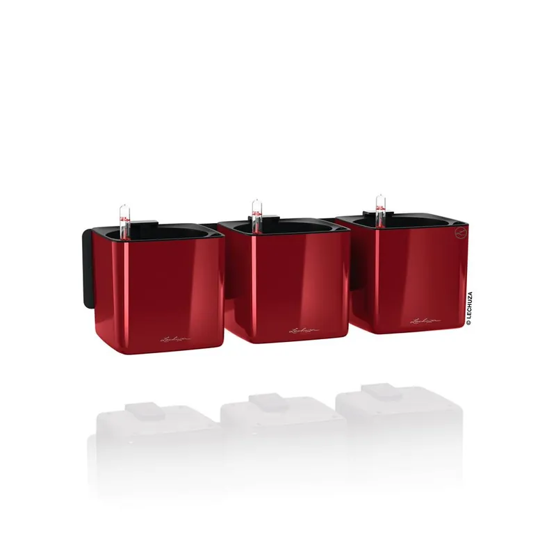Lechuza Cube Glossy 14 na zeď červená Levný