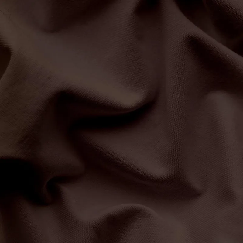 Sleva Prostěradlo SCHLAFGUT® jersey elasthan hnědá čokoládové 410 (S)