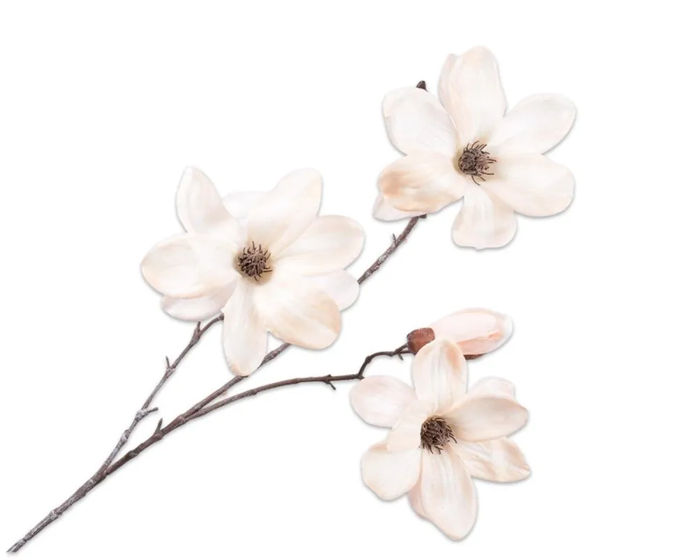 Umělá květina Silk-ka Magnolie smetanová Hit Sezóny