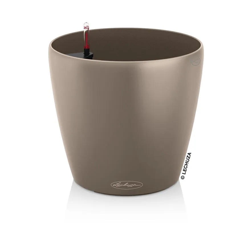 Expresní Doručení Samozavlažovací květináč Lechuza Classico Color 28 pískově hnědý