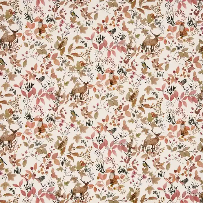 Dekorační látka PT - Hedgerow 8735 (woodrose) Must-Have