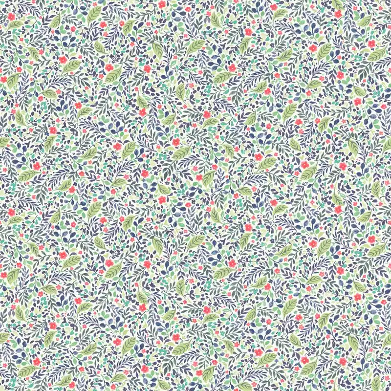 Vliesová tapeta Millefleurs RASCH - 288208 (modrá) Hit Sezóny