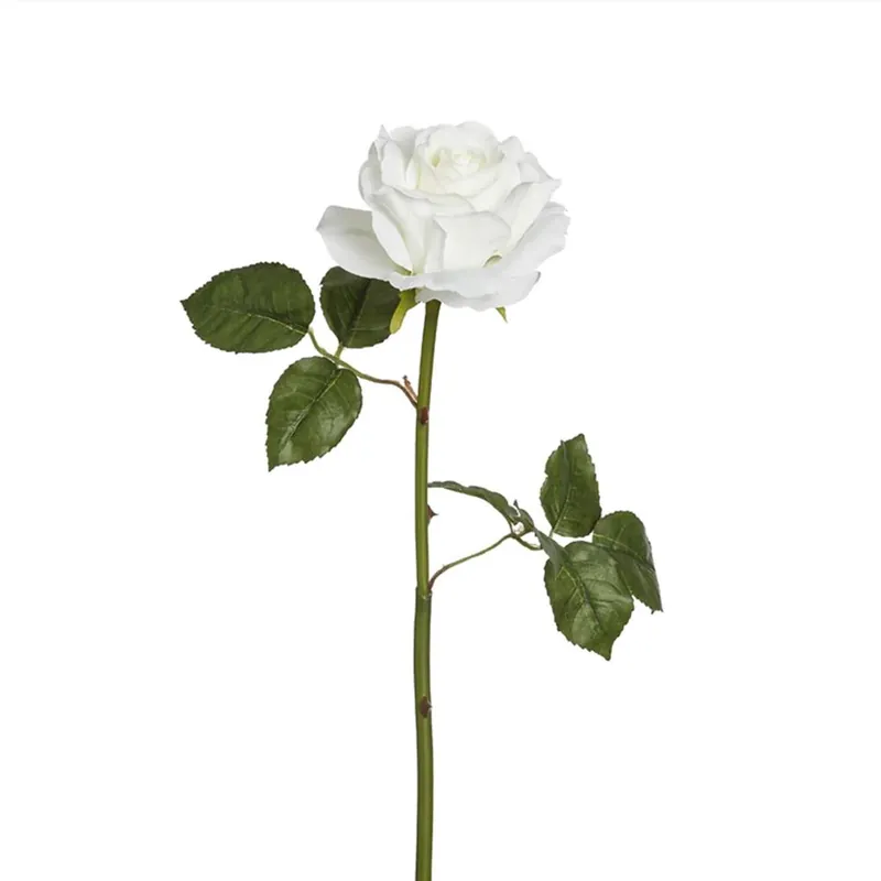 Výhodná Nabídka Umělá květina Sia růže Kate bílá