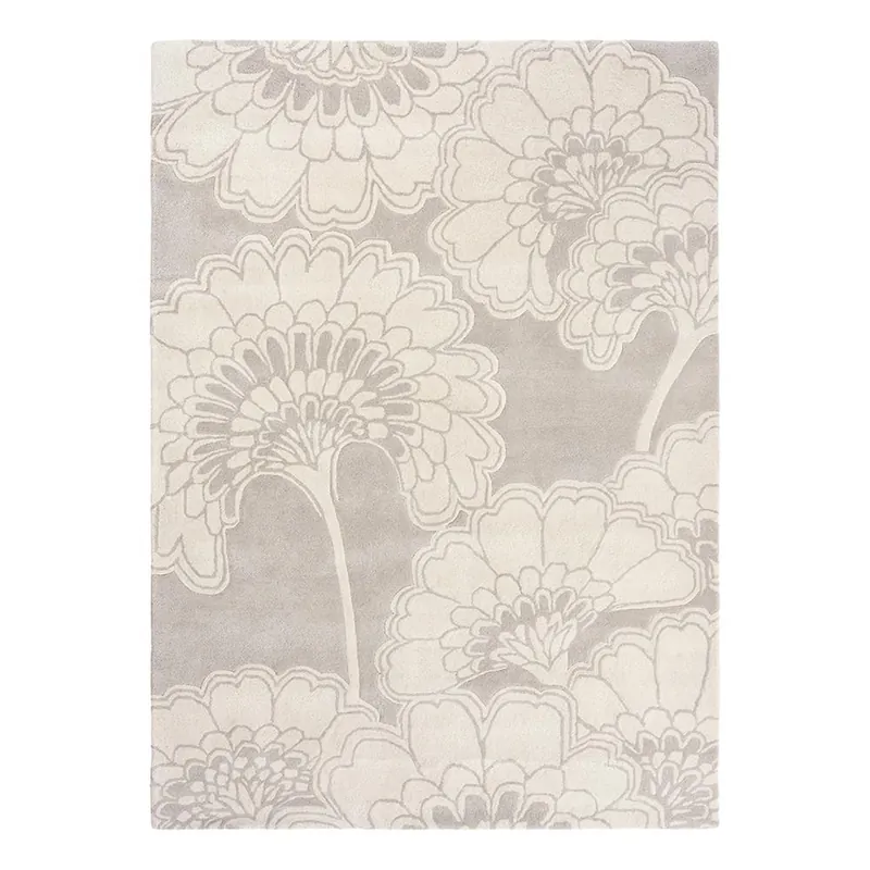 Vlněný kusový koberec Japanese Floral Oyster 39701 (170 x 240) Pouze Dnes