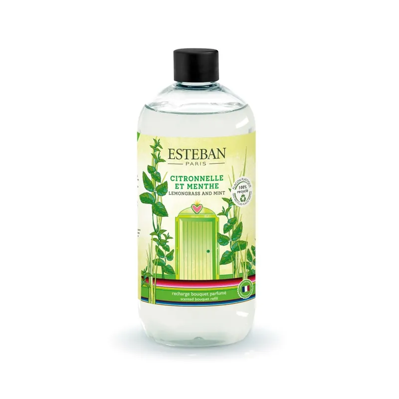 Horká Nabídka Esteban náplň do difuzéru Lemongrass & Mint 500 ml
