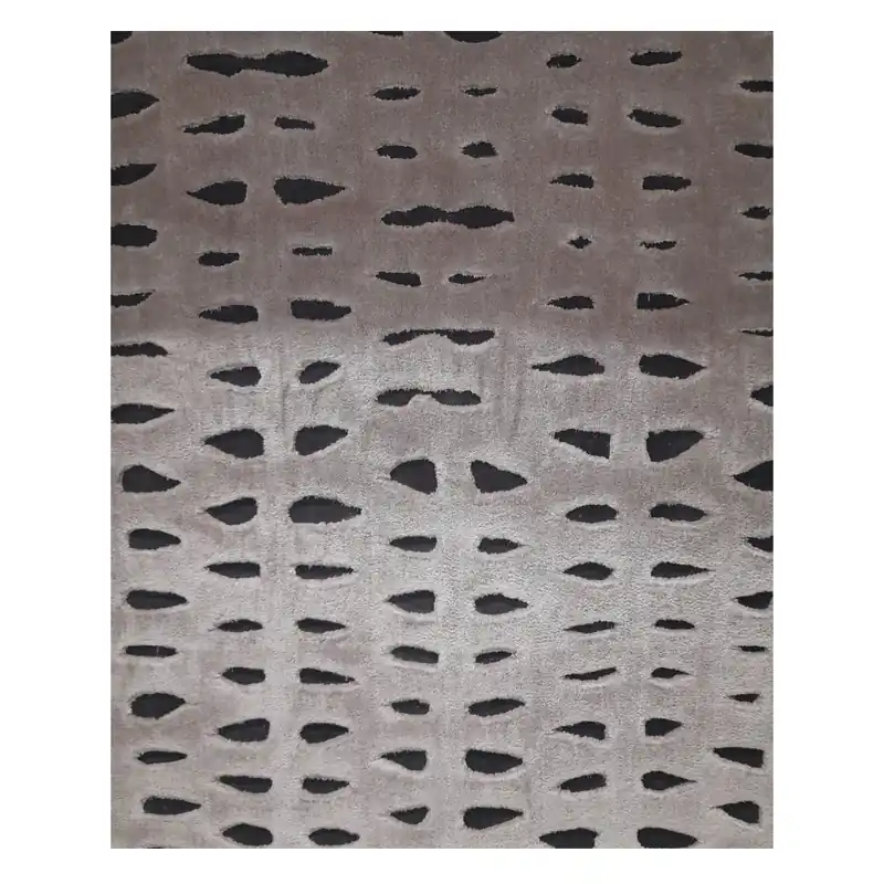 Nakupujte Hned Designový koberec Stepevi Dérangé - Titanium Gray & Angora Gray - 140 x 200