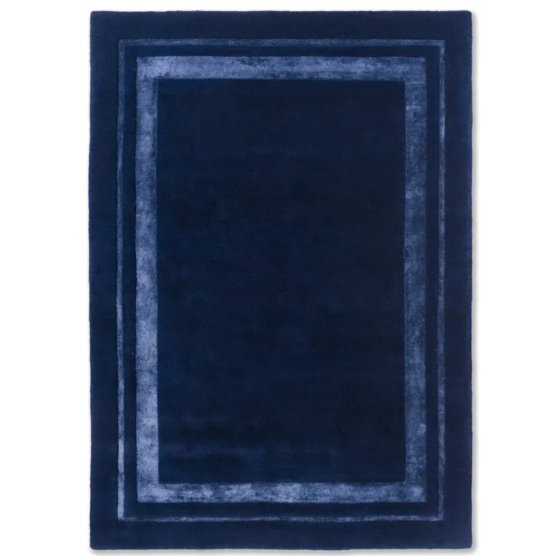 Finální Výprodej Jednobarevný kusový koberec Laura Ashley Redbrook midnight 81808 (140 x 200)