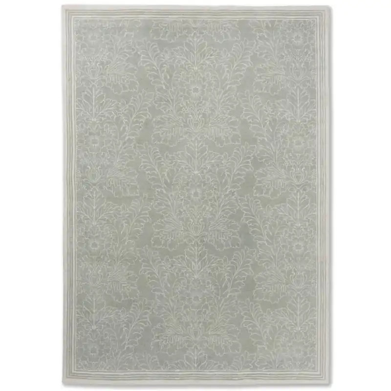 Bavlněný designový koberec Laura Ashley Silchester pale sage 81107 (250 x 350) Nízká Cena