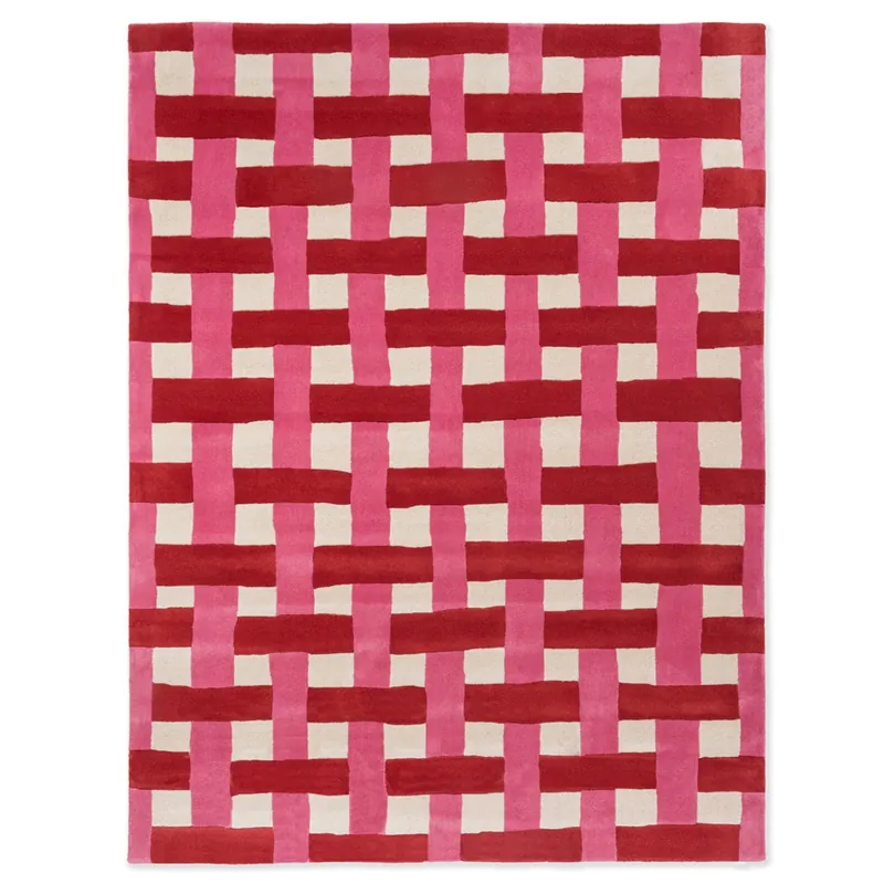 Vlněný kusový koberec Harlequin Basketweave coral/rose 144102 (200 x 280) Top Prodej