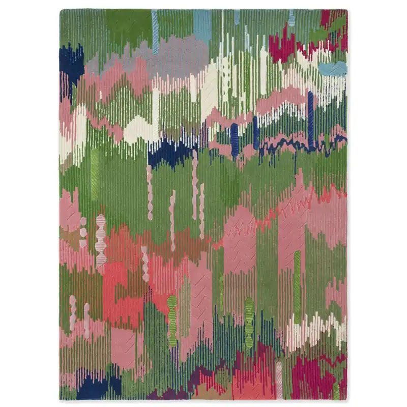 Originální Barevný vlněný koberec Harlequin Wilderness peridot/emerald 144507 (250 x 350)